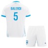 Camisola + Calções Olympique de Marseille Balerdi 5 Criança Equipamento 1ª 24/25